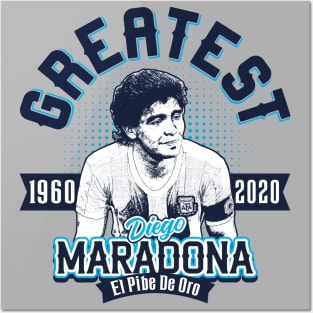 Maradona El Pibe De Oro Posters and Art